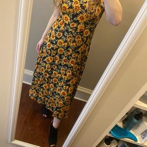 Vintage sunflower dress